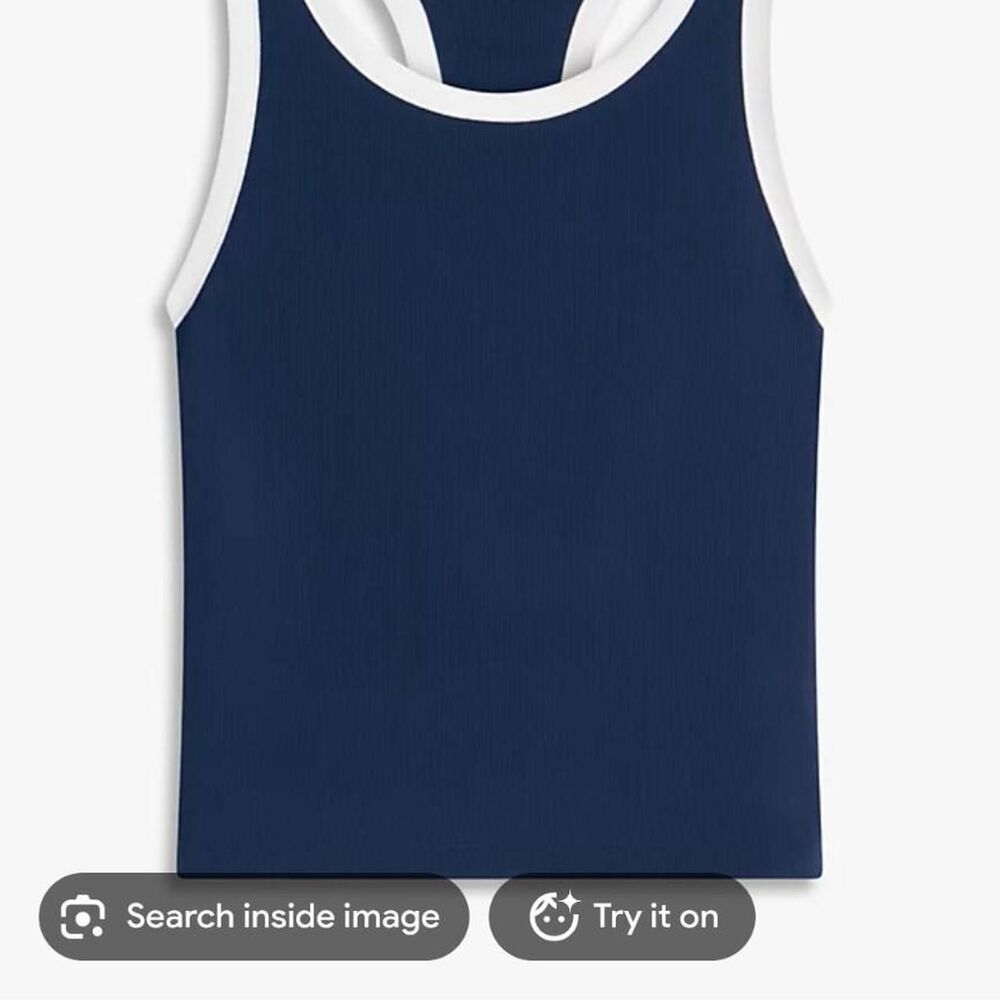 Amazon-essentials Women's Navy and Blue Vest